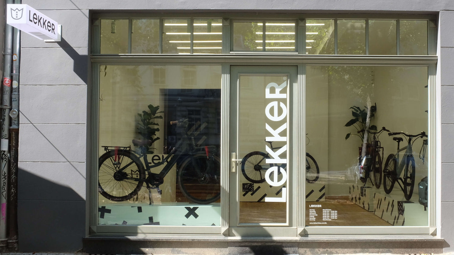 LEKKER Bikes Berlin Brand Store front of store LEKKER Bikes Berlin Brand Store front of store