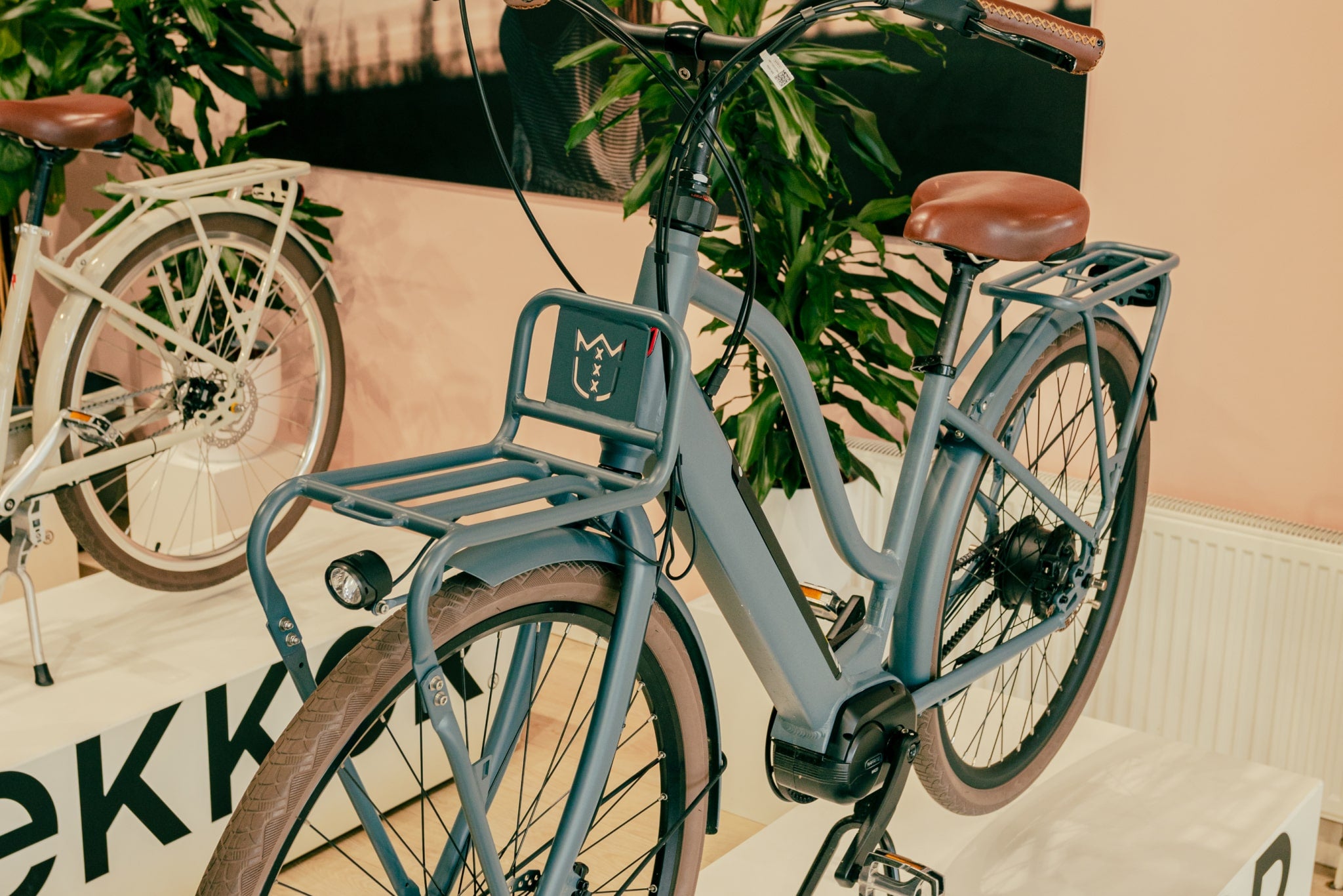 Lekker Bikes Jordaan ebike display
