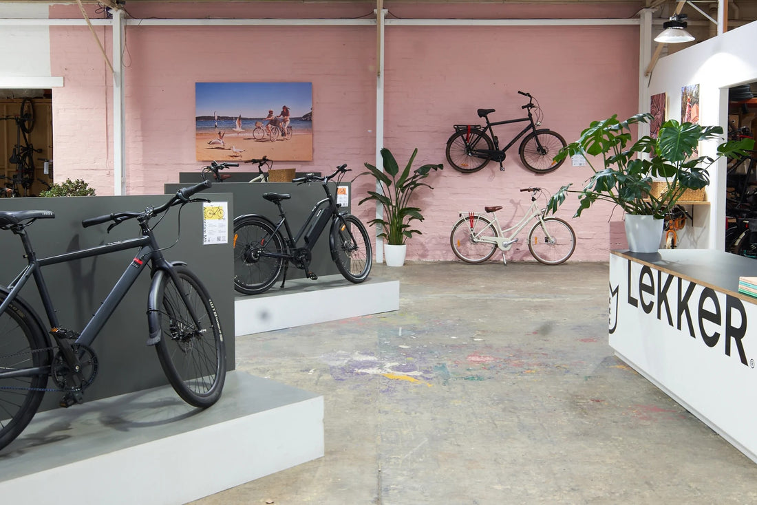 Lekker Bikes Melbourne Brand Store for bicycles and ebikes