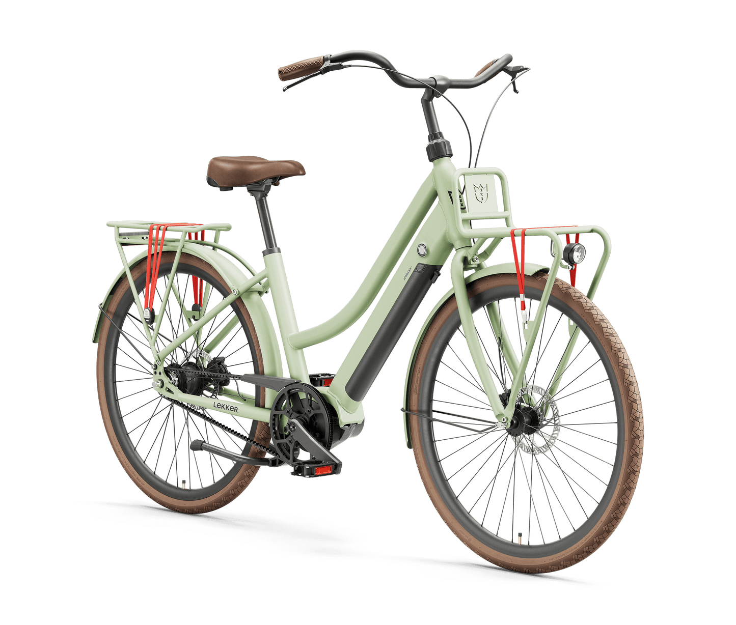 Jordaan Urban Olive Green front_Olijfgroen_Olivgrün